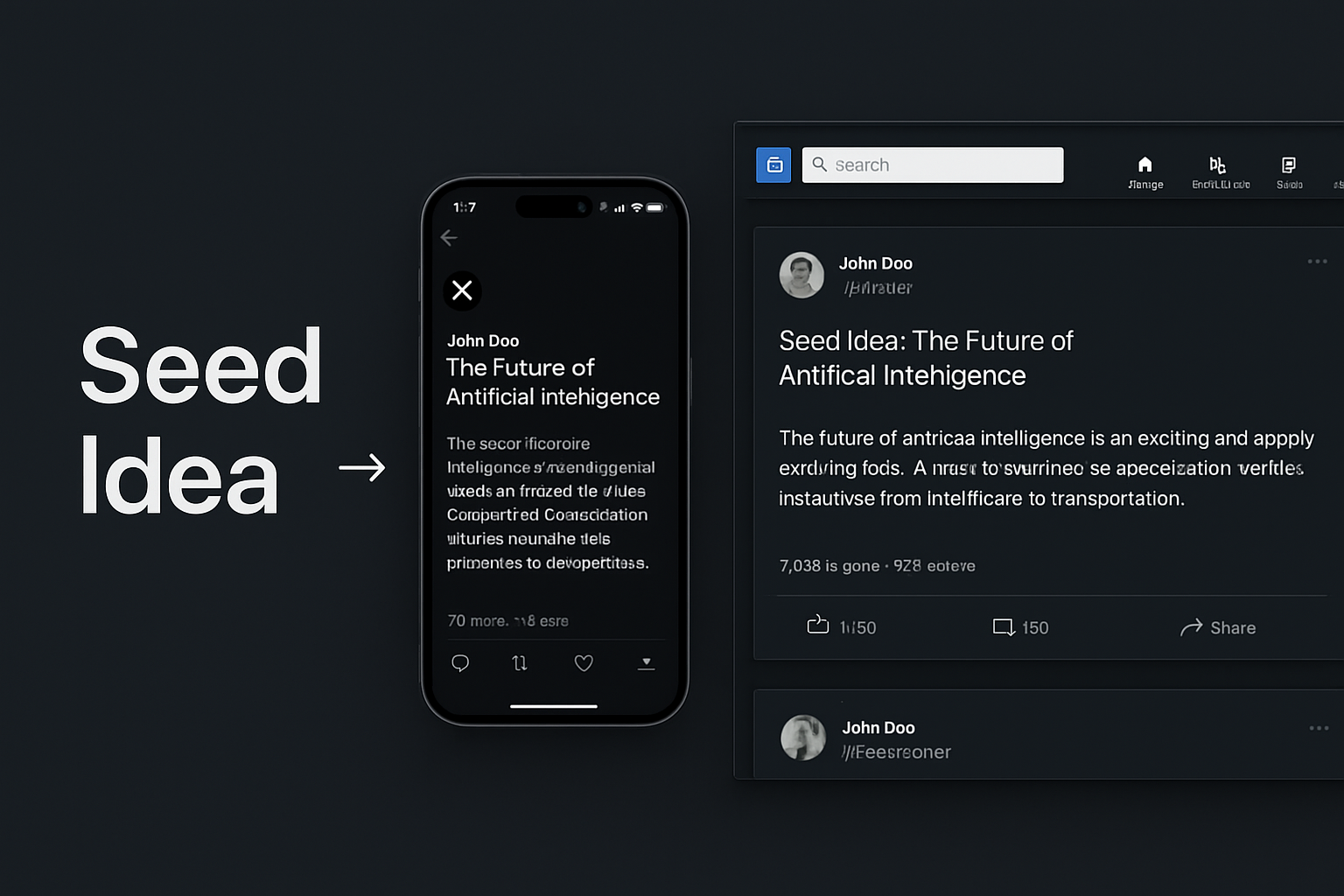 Content Repurpose Mockup